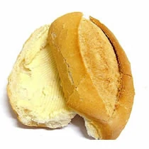 Pão com manteiga